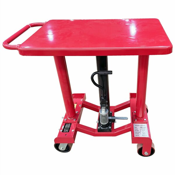 Pake Handling Tools Post Lift Table, 1000 Lb. Cap., 30x20 Platform, 34 to 52 Lift Range PAKMP1052